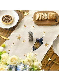 LKTOCAFT Table Runner for Ramadan and Eid,183×33cm(72×13in) Table Decoration for Living Room, Kitchen Dining Table Decoration, Home Decor  - Image 4