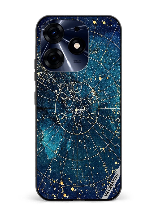 VR CREATIVE Protective Case Cover For Tecno Spark 10 Pro Zodic And Astrology Design  Multicolour - Image 1