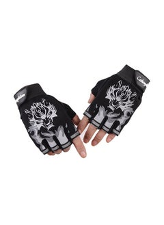 Generic 2-Piece Weightlifting Wrist Wrap Gloves 18x8x1cm  - Image 1