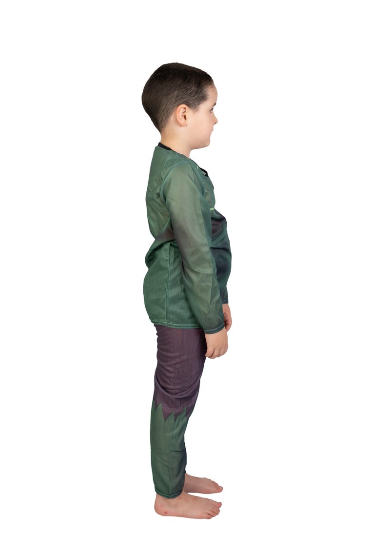 D'Daniela Marvel Hulk 2 Bodysuit Without Muscle  for kids  - Image 2