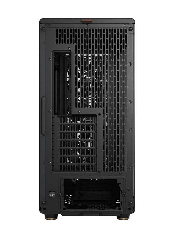 Fractal Design North XL ATX/E-ATX Mid Tower Case,  7 Expansion Slots, 3 x 140mm Aspect PWM Fans Included, 7 x 120mm or 6 x 140mm Fan Mounts, USB 3.2 Gen 2x2 Type-C, Cable Management Grommets, 2.5" & 3.5" Drive Mounts, No 5.25" Bays, Tempered Glass Left Panel, Steel Right Panel, Charcoal Black TGD | FD-C-NOR1X-02  - Image 4