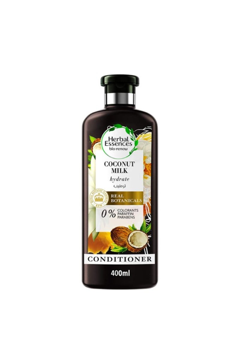 Essences Bio:Renew Moisture Coconut Milk Conditioner 400ml - Image 1