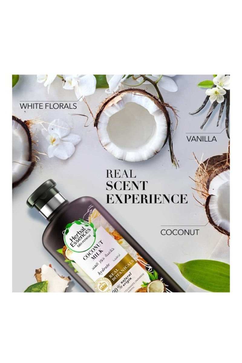 Essences Bio:Renew Moisture Coconut Milk Conditioner 400ml - Image 4