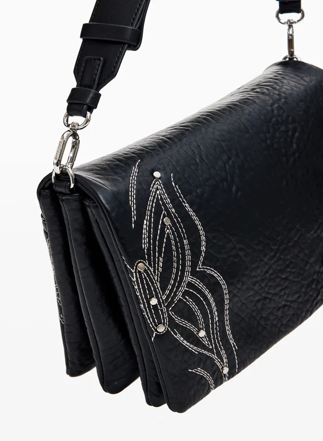 DESIGUAL Bag With Butterfly Engraving