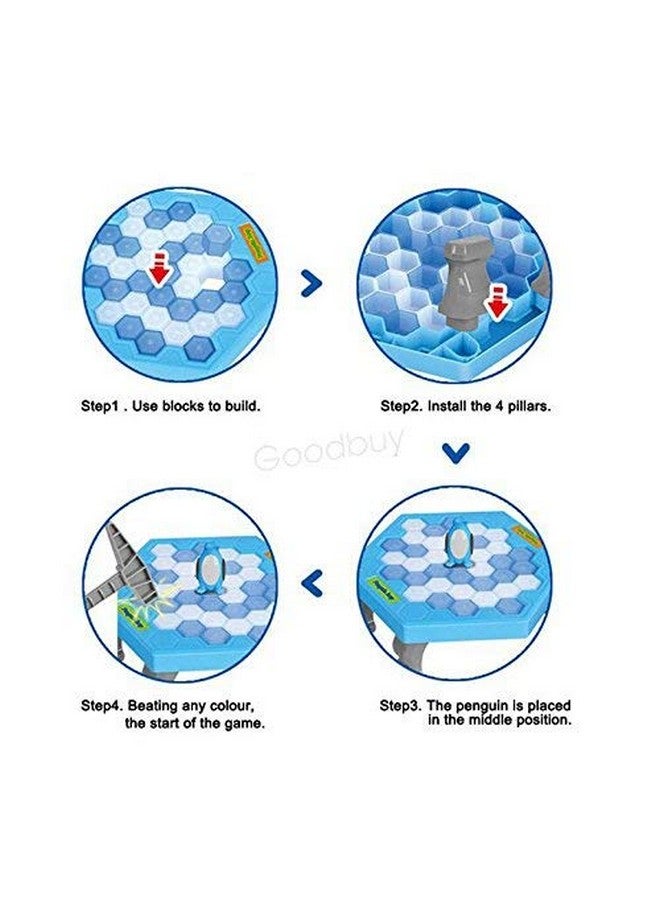 Chocozone Mini Table Games Balance Ice Cubes Save Penguin Icebreaker Beating Toys for 5 6 7 Years Old Boys & Girls - Image 5