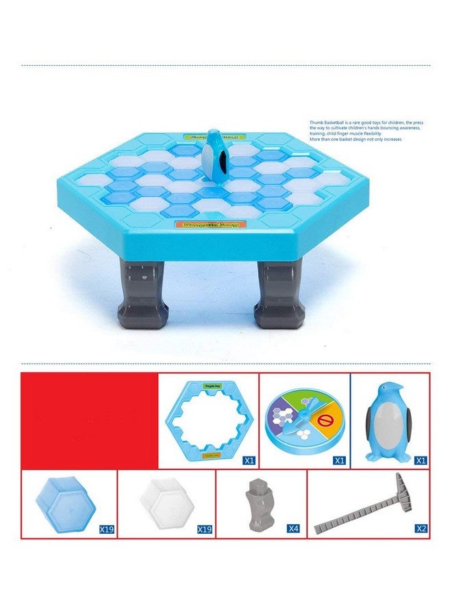 Chocozone Mini Table Games Balance Ice Cubes Save Penguin Icebreaker Beating Toys for 5 6 7 Years Old Boys & Girls - Image 3