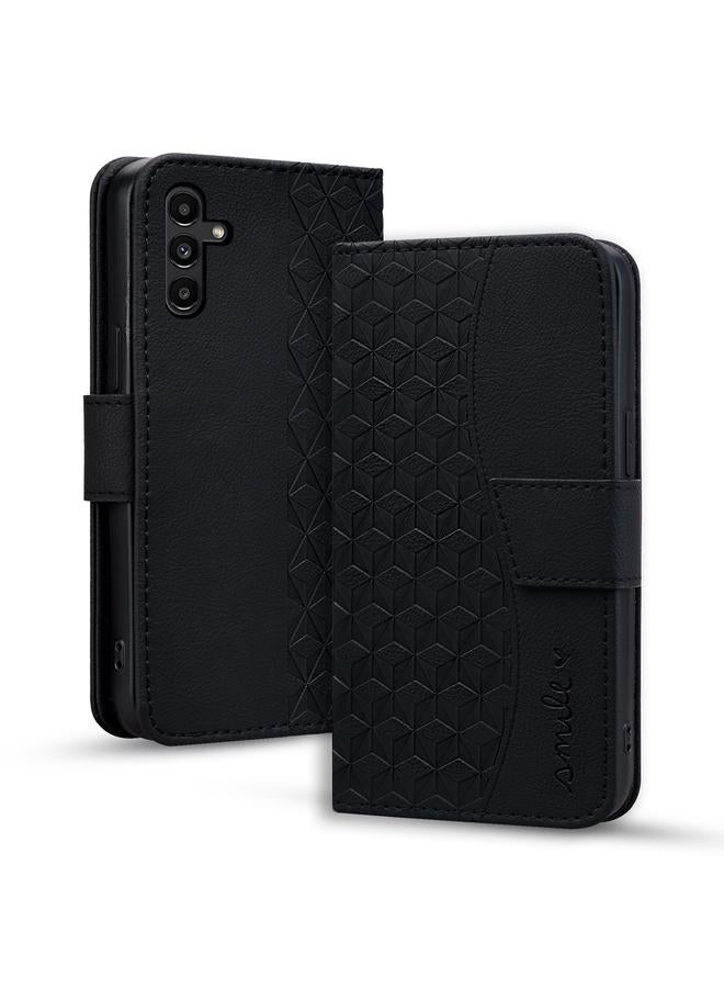 S-TOP Case For Samsung Galaxy A13 Diamond Buckle Leather Phone Case with Lanyard - Image 1