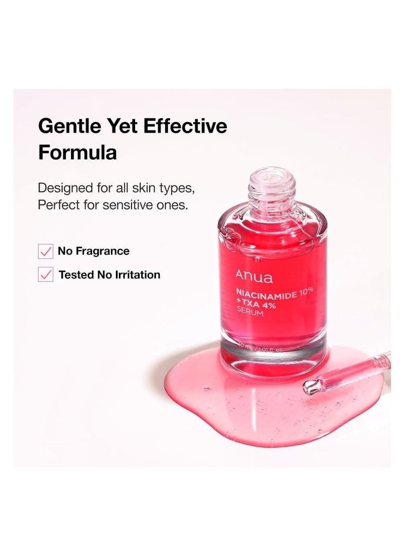 TV - 10% Niacinamide+ 4% Tranexamic Acid Serum, Ceramide, Hyaluronic Acid, Vitamin B12 Natural Color, for Sensitive Skin, Korean Glass Skin, Fragrance-free 30 mlml - Image 1