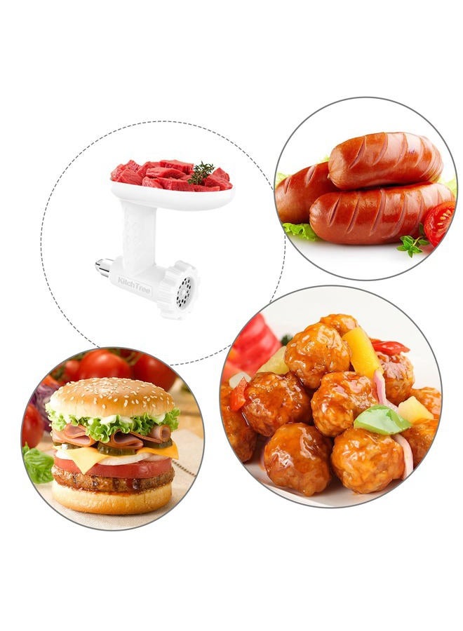 KITCHTREE Meat Grinder Attachment for KitchenAid Stand Mixers Includes Food Grinder Attachment and Sausage Stuffer Attachment - Image 4