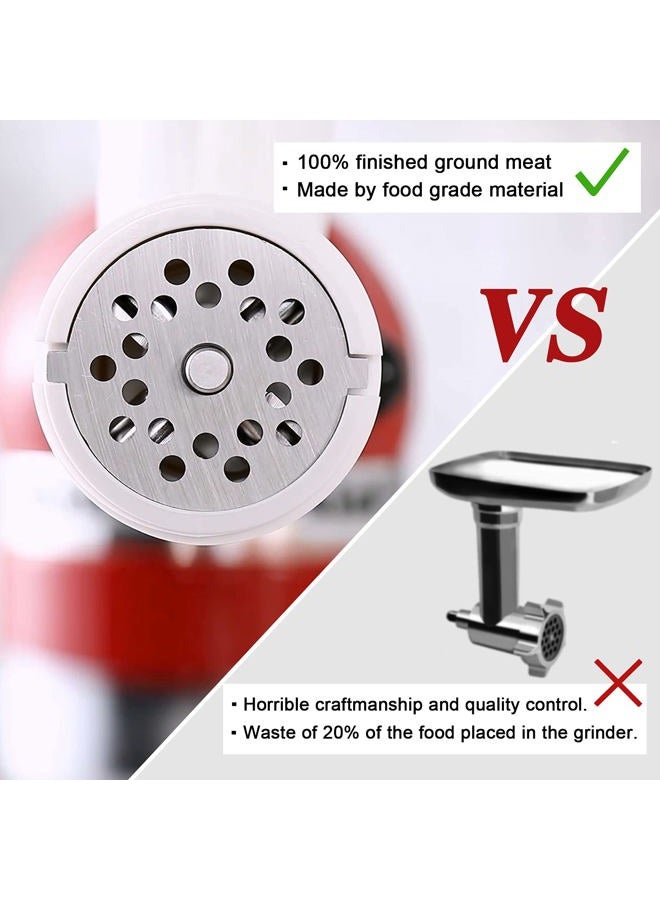 KITCHTREE Meat Grinder Attachment for KitchenAid Stand Mixers Includes Food Grinder Attachment and Sausage Stuffer Attachment - Image 2