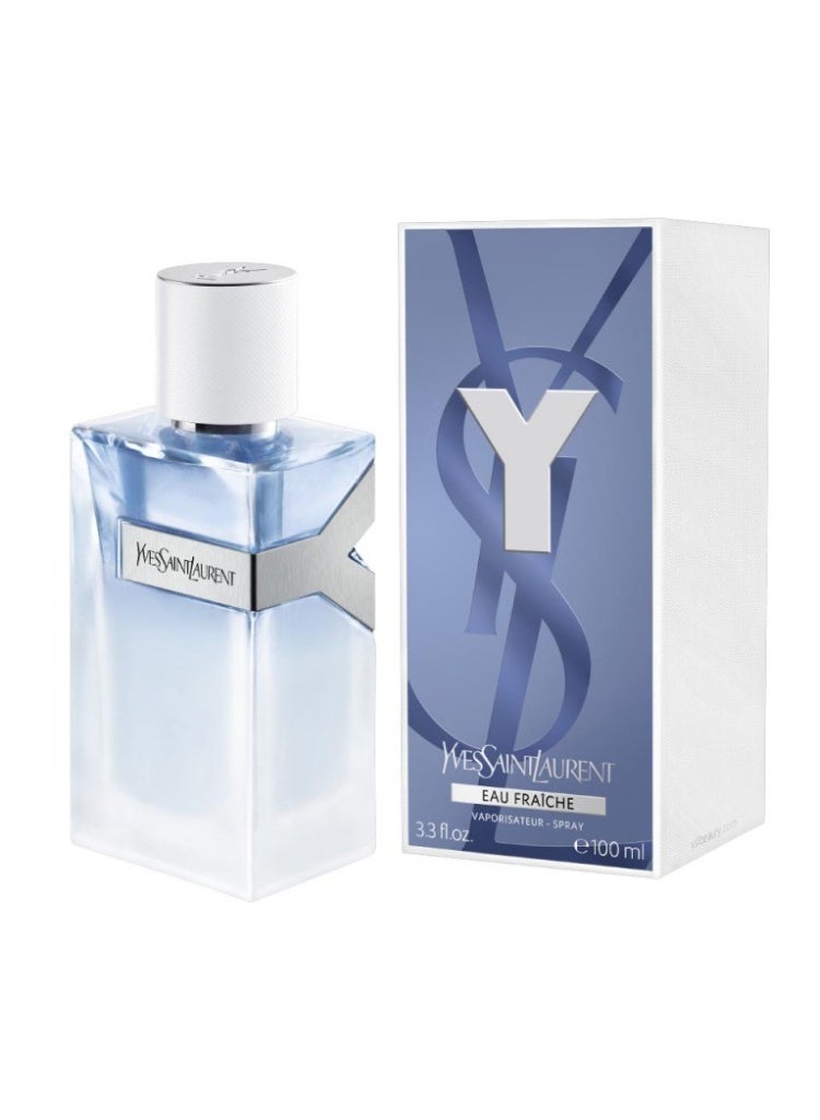 Perfumers Workshop Yves Saint Laurent Y Eau Fraîche Eau de Toilette for Men – Fresh Citrus Fragrance (100 ml)