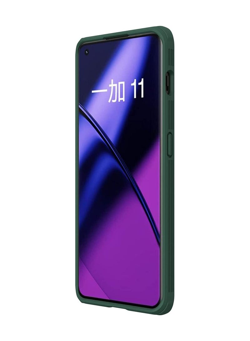 Nillkin حافظة متوافقة مع هاتف Oneplus 11 غطاء منزلق لحماية عدسة الكاميرا ومصد TPU وظهر صلب من مادة البولي كربونات - Image 2