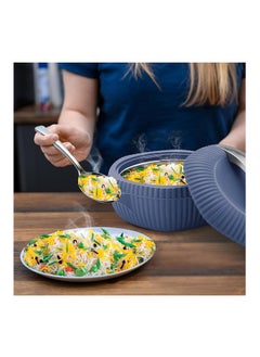 Milton 3-Piece Food Storage Containers – Stainless Steel Interior – (1000ml, 1500ml, 2500ml)  - Image 4