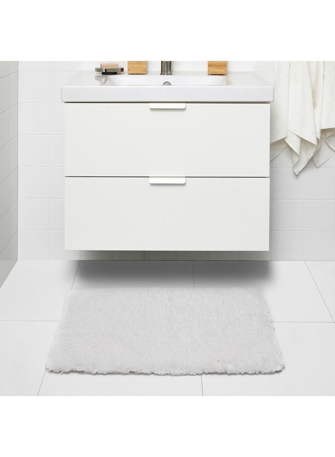erorex Bath mat, white, 60x90 cm - Image 3
