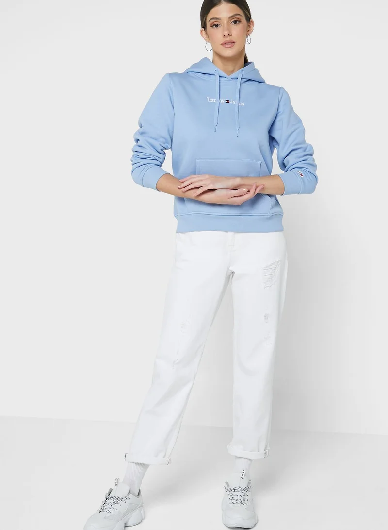 TOMMY JEANS Pocket Detail Hoodie