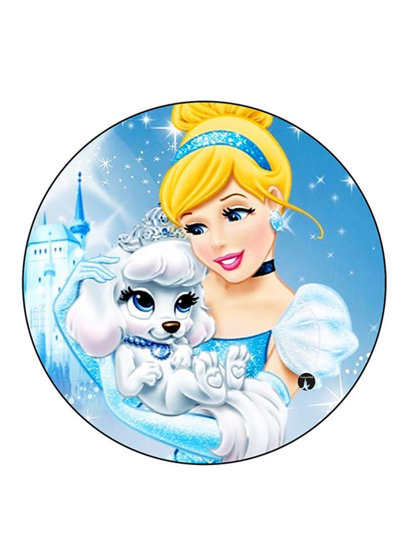 RKN Disney Printed Mouse Pad Round  Multicolour