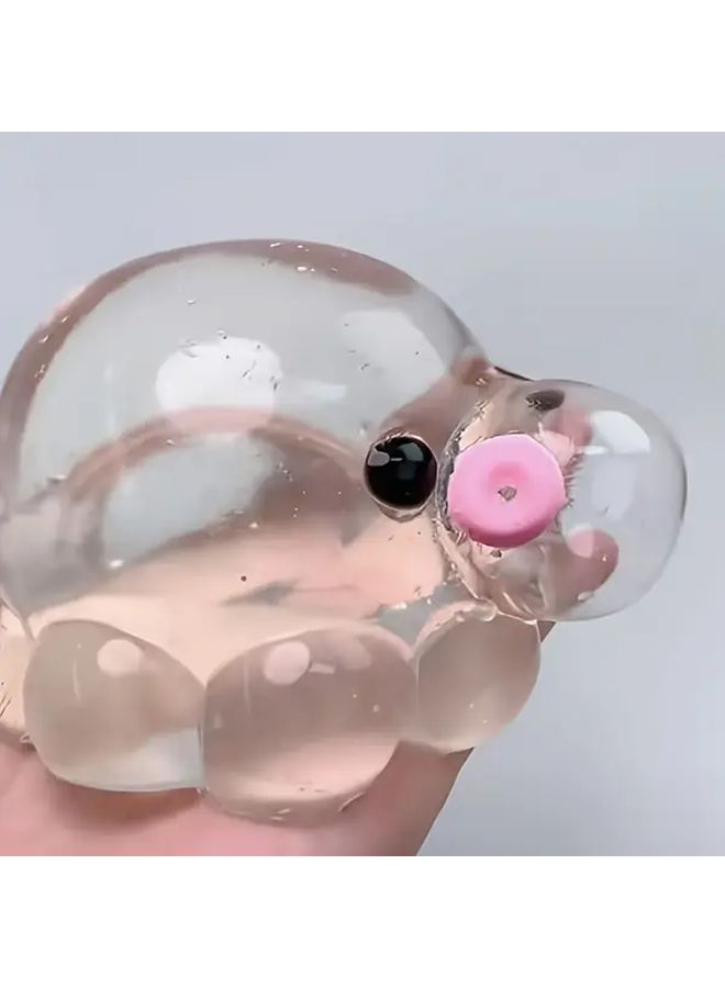 Blue Squid Squeeze Toy Bubble Blowing Octopus Slow Rebound Popping Fun Soft Cute Gift - Image 4