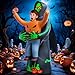Skirfy Inflatable Costume for Kids Lights Halloween Costume Scary Blow Glow Cosplay Costumes Halloween Birthday Party Games for Kids 68 Cosplay Events Party - Image 3