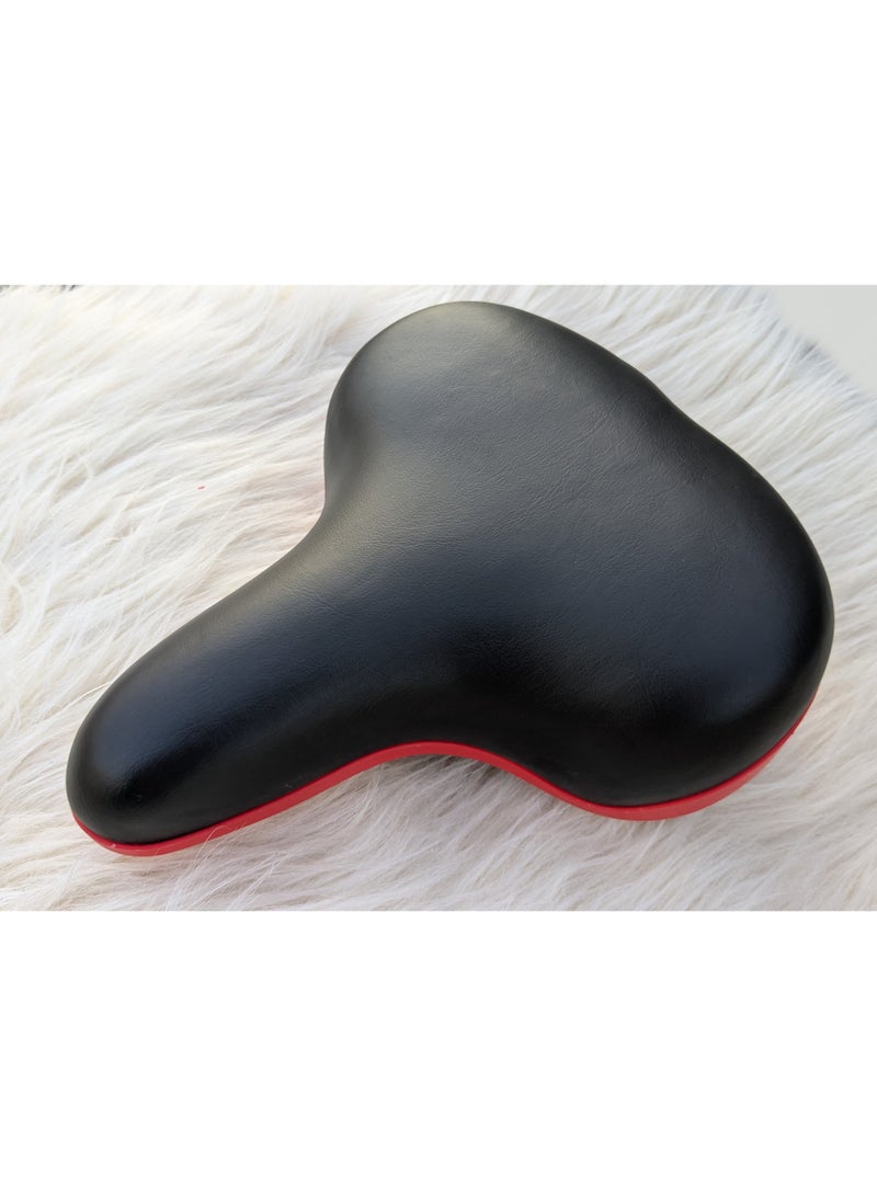 مقعد دراجة هوائية عريض ومبطن| كرسي دراجة هوائية | مصمم خصيصًا لتوفير أقصى درجات الراحة - Image 4