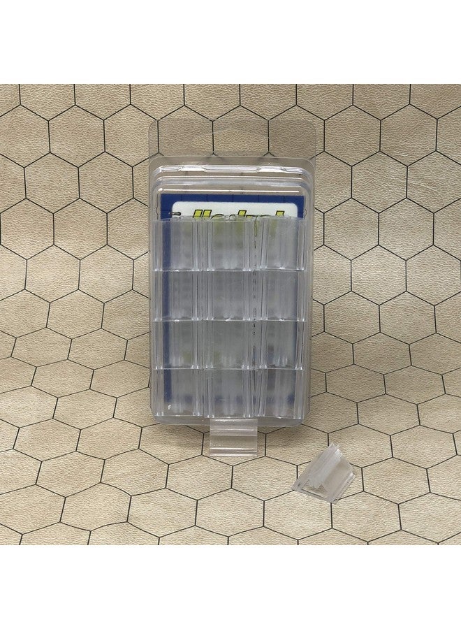 Hedral Clear Game Card Stands 3/4" x 3/4" (Set of 20) Board Game Pieces Hedral Games - Image 3