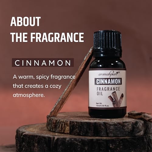 Aromahpure Fragrance Oil |30 ml|Packof 2|Lavender, Cinnamon Aroma Oil for Home Fragrance|Best for Aromatherapy|Helps in Concentration & Meditation|Used in Diffusers, Candles, Air Fresheners, Soaps. - Image 3