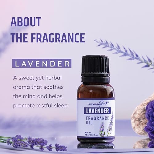 Aromahpure Fragrance Oil |30 ml|Packof 2|Lavender, Cinnamon Aroma Oil for Home Fragrance|Best for Aromatherapy|Helps in Concentration & Meditation|Used in Diffusers, Candles, Air Fresheners, Soaps. - Image 2