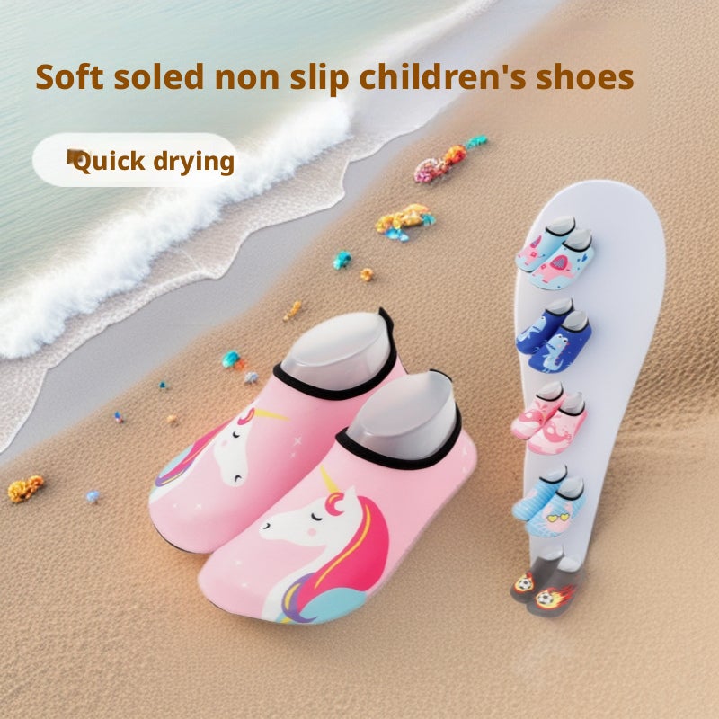 Children's Beach Shoes Non-Slip Quick-Dry Soft Sole - Image 1