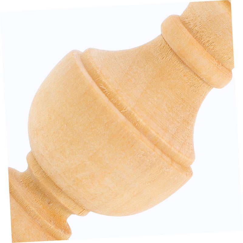 Unfinished Solid Wood Balusters For Deck Railing Roman Decorative Home Garden Projects - Image 4