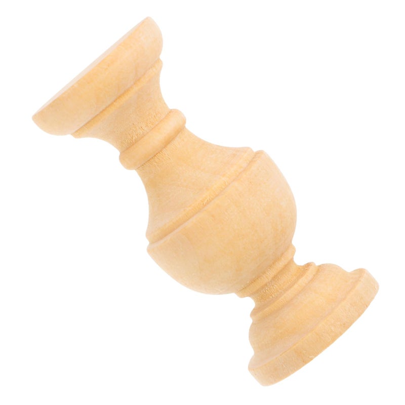 Unfinished Solid Wood Balusters For Deck Railing Roman Decorative Home Garden Projects - Image 2