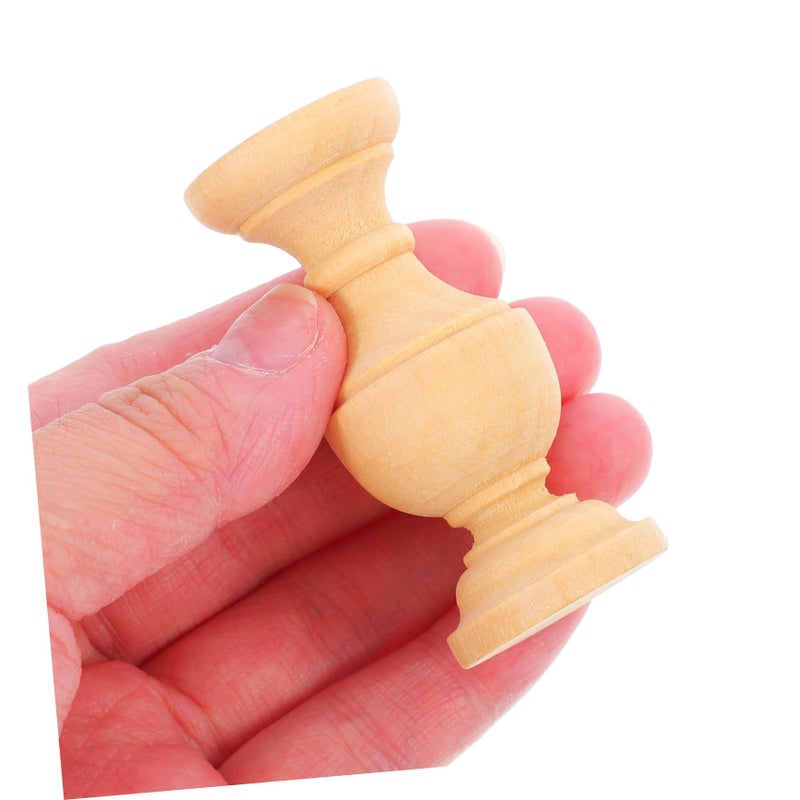 Unfinished Solid Wood Balusters For Deck Railing Roman Decorative Home Garden Projects - Image 5