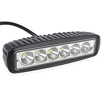 Generic (unbranded) 6 LED Fog Light, Black - Image 2