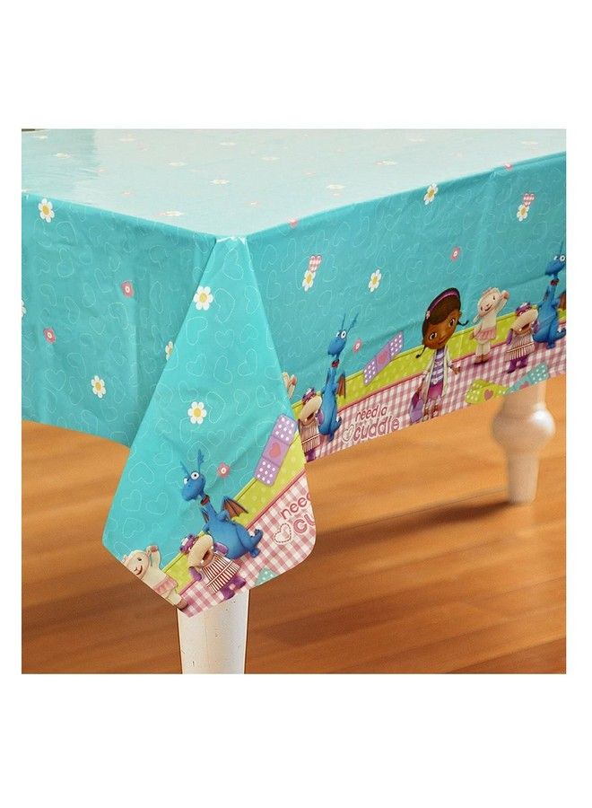 Unique Doc Mcstuffins Party Supplies Deluxe Bundle Pack For 16 Includes Blue Lunch Plates Lunch Napkins Table Cover Loot Bags - Image 5