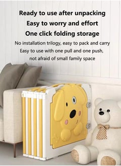 Arabest 12 Panel Baby Playpen, Indoor or Outdoor Kids Safety Activity Center Foldable Baby Fence Kid Play Yard with Safety Lock Gate, Portable for Children from 6 Months to 6 Years Old  - Image 3