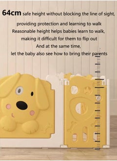 Arabest 12 Panel Baby Playpen, Indoor or Outdoor Kids Safety Activity Center Foldable Baby Fence Kid Play Yard with Safety Lock Gate, Portable for Children from 6 Months to 6 Years Old  - Image 2
