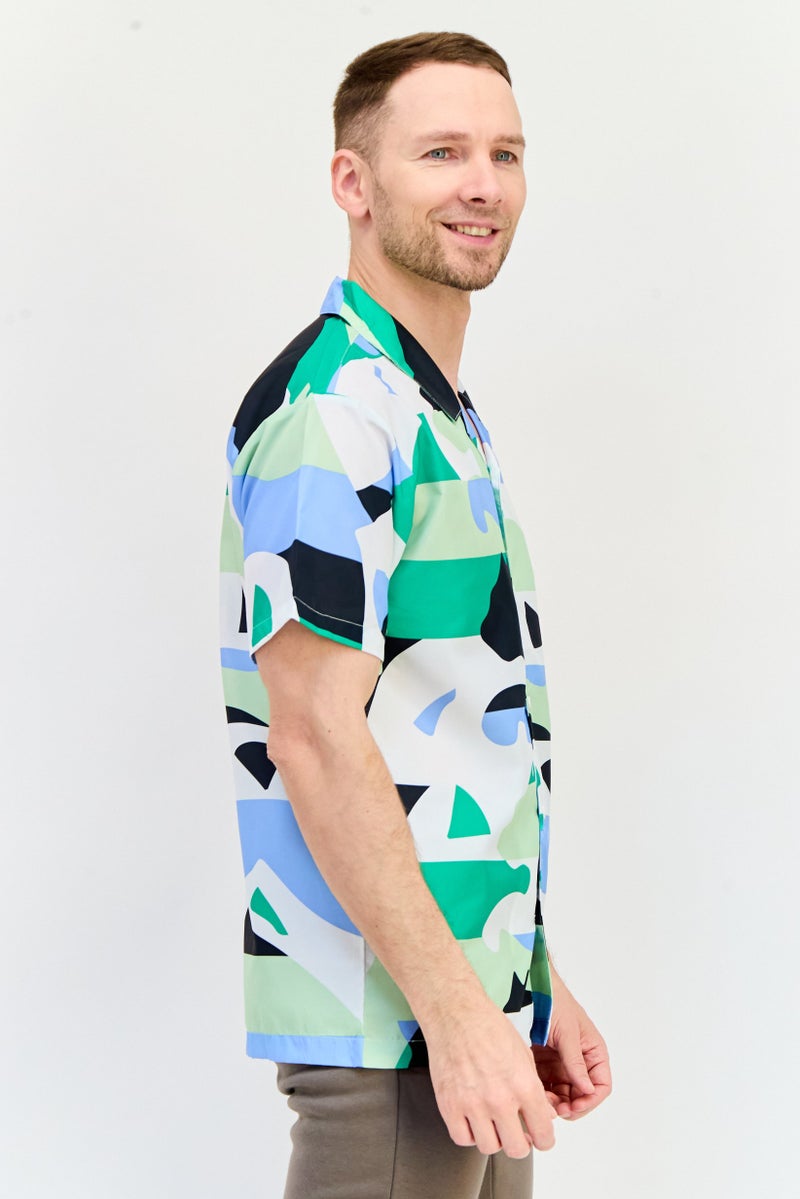 PUMA Men Relaxed Fit Short Sleeve Outdoor Polo Shirt, Multicolor  - Image 4