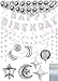 Vintend Disco Party Decorations Iridescent Happy Birthday Banner Cute Foil Birthday Sign Hanging Streamer Balloon for 60s 70s 80s Women Men Cool Retro Boogie Disco Dancing Bachelorette Indoor Home Decor - Image 3