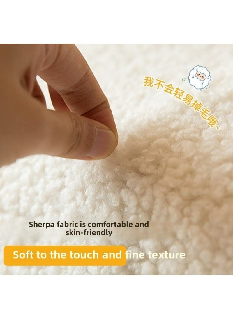 Artificial Sheepskin Armchair - Perfect for Relaxing and Reading