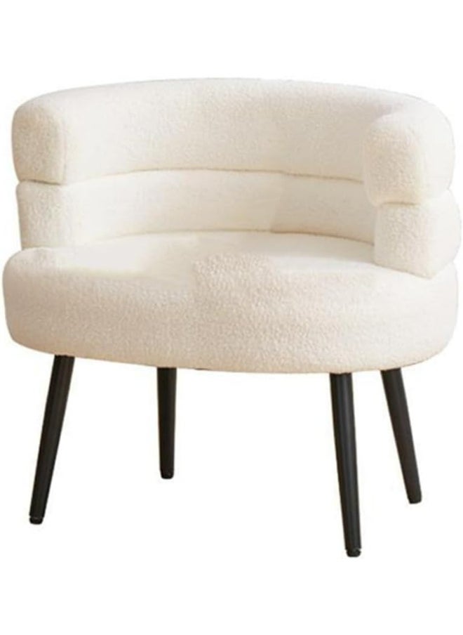 Artificial Sheepskin Armchair - Perfect for Relaxing and Reading