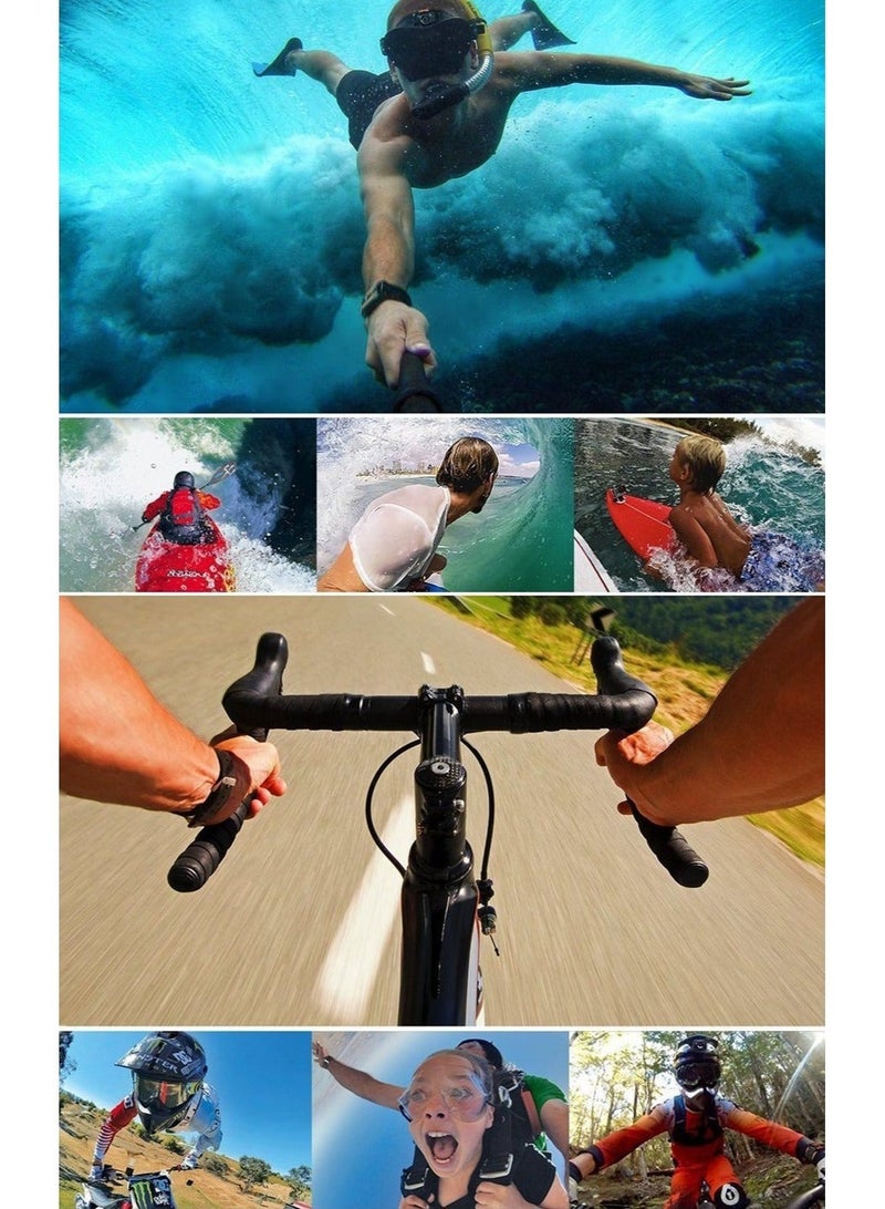 Captaintech Action Camera Waterproof Case, Waterproof Photography, Sports DV Camera for SJ4000 Accessories - Image 4