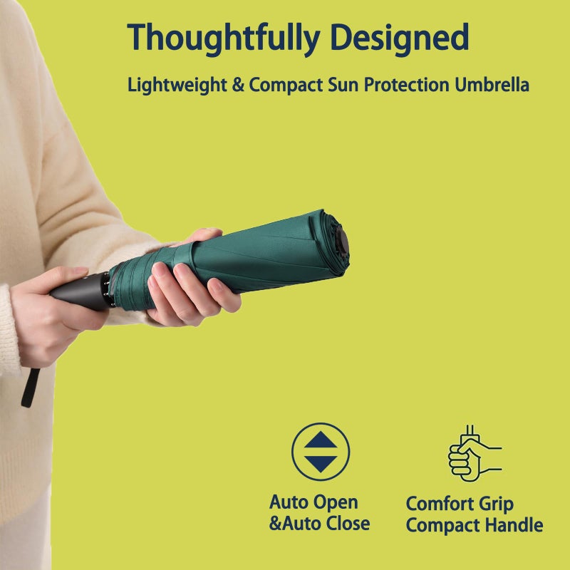 Mini Travel Umbrella, UPF 50+ UV Sun Protection - Image 4