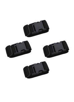 Bukela Luggage Straps, Straps with Buckle Adjustable, Suitcase Belts Travel Accessories Bag Adjustable Tie Down Strap Lashing Quick-Release (4 Pack)  - Image 2
