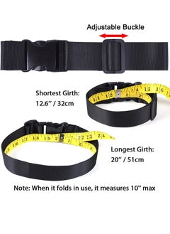 Bukela Luggage Straps, Straps with Buckle Adjustable, Suitcase Belts Travel Accessories Bag Adjustable Tie Down Strap Lashing Quick-Release (4 Pack)  - Image 4