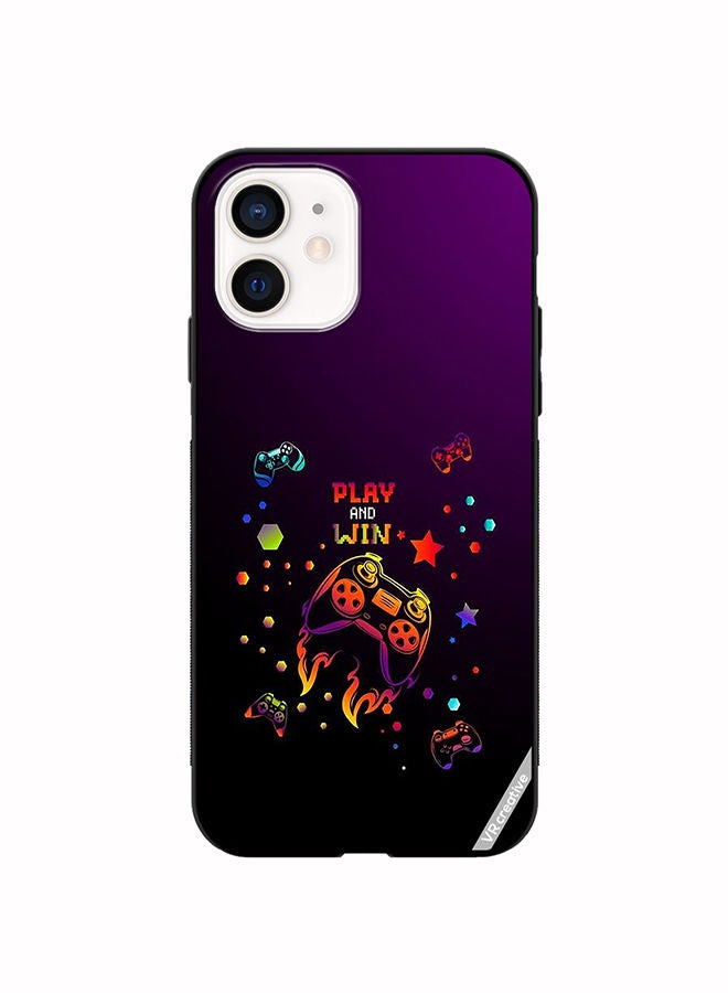 VR CREATIVE Protective Case Cover For Apple iPhone 12 mini Play And Win Design Multicolour - Image 1
