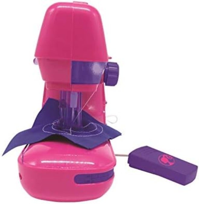 Lexibook Gabby's Dollhouse Sewing Machine Toy with Accessories, Light & Pedal,  Pink - Image 3