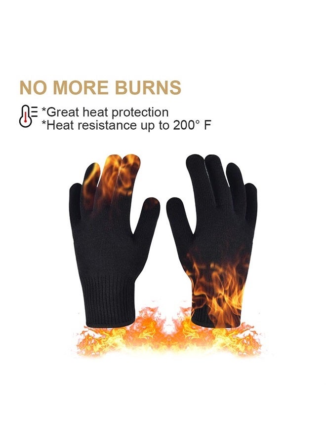 IKOCO Heat Gloves for Hair Styling, IKOCO 2Pcs Curling Iron Gloves Heat Proof Glove Mitts for Hair Styling Flat Iron and Curling Wand Hot-Air Brushes - Image 5