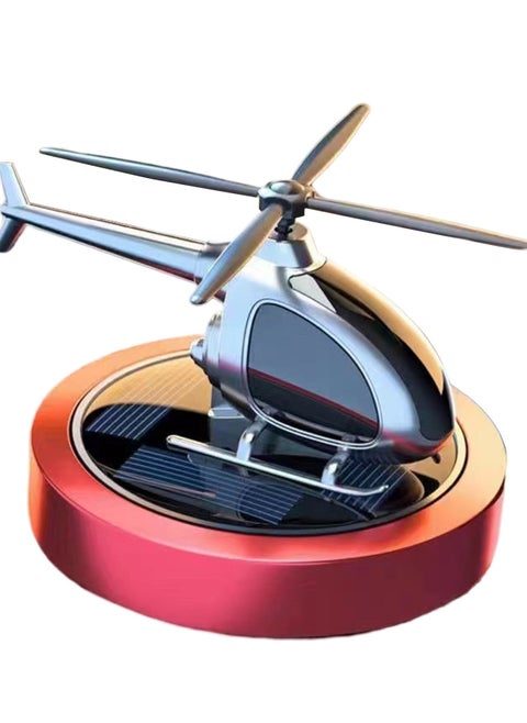 Car Aromatherapy Air Freshener Helicopter Aircraft Decoration Solar Car Perfume
