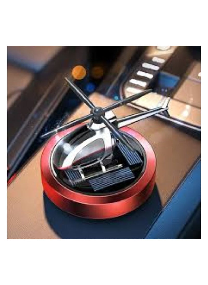 Car Aromatherapy Air Freshener Helicopter Aircraft Decoration Solar Car Perfume