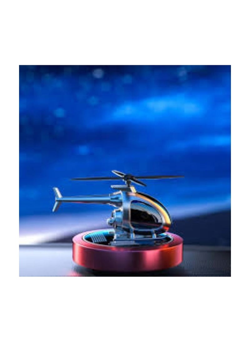 Car Aromatherapy Air Freshener Helicopter Aircraft Decoration Solar Car Perfume