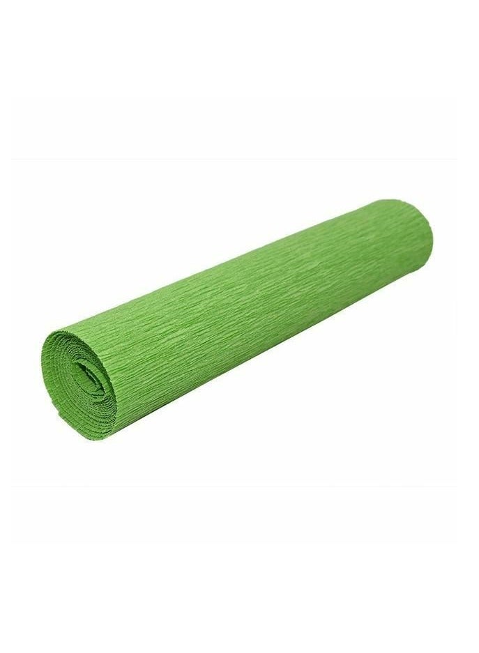 Terabyte CREPE PAPER METALLIC SINGLE FOLD 50X120CM GREEN - Image 1