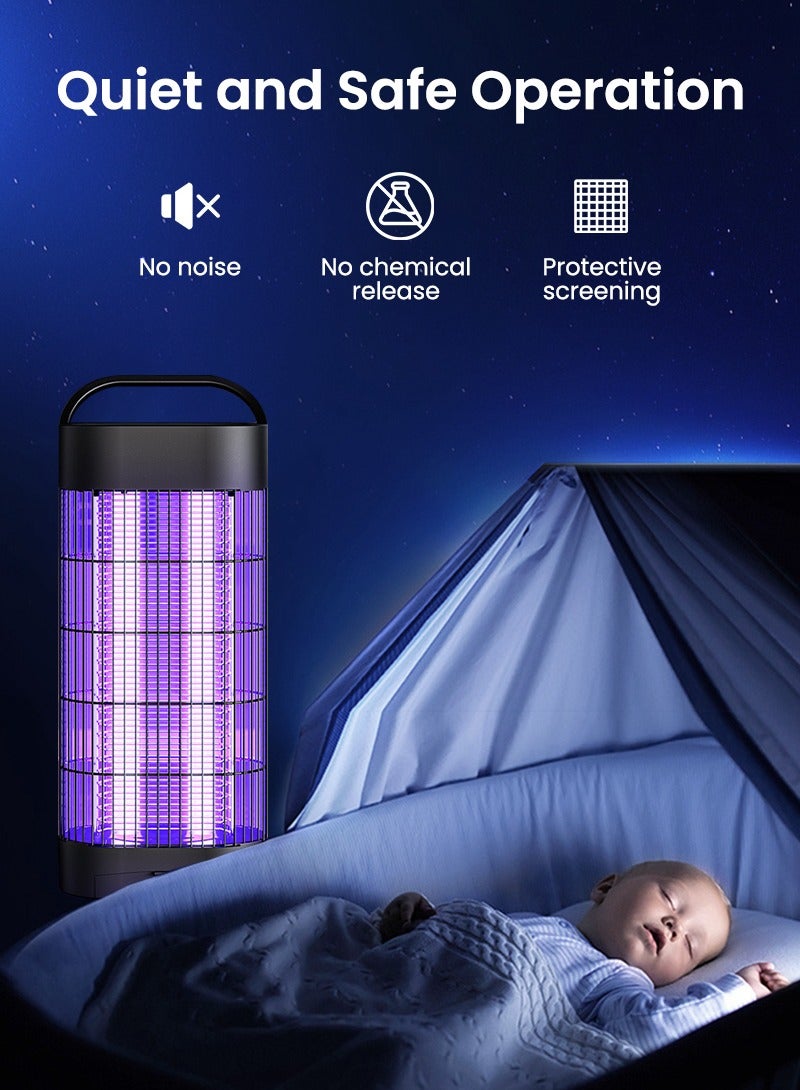 ANYOUI Mosquito Killer Electric Mosquito Killer Lamp, Electric Insect Killer, Bug Zapper with 20W Physical UV Lamp, 3800V Strong High Voltage for Home, Kitchen, Backyard, Camping - Image 5